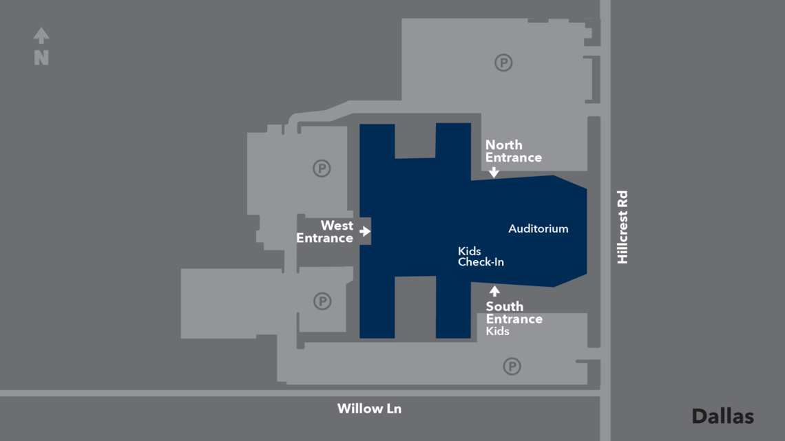 Dallas Campus - Campus Map