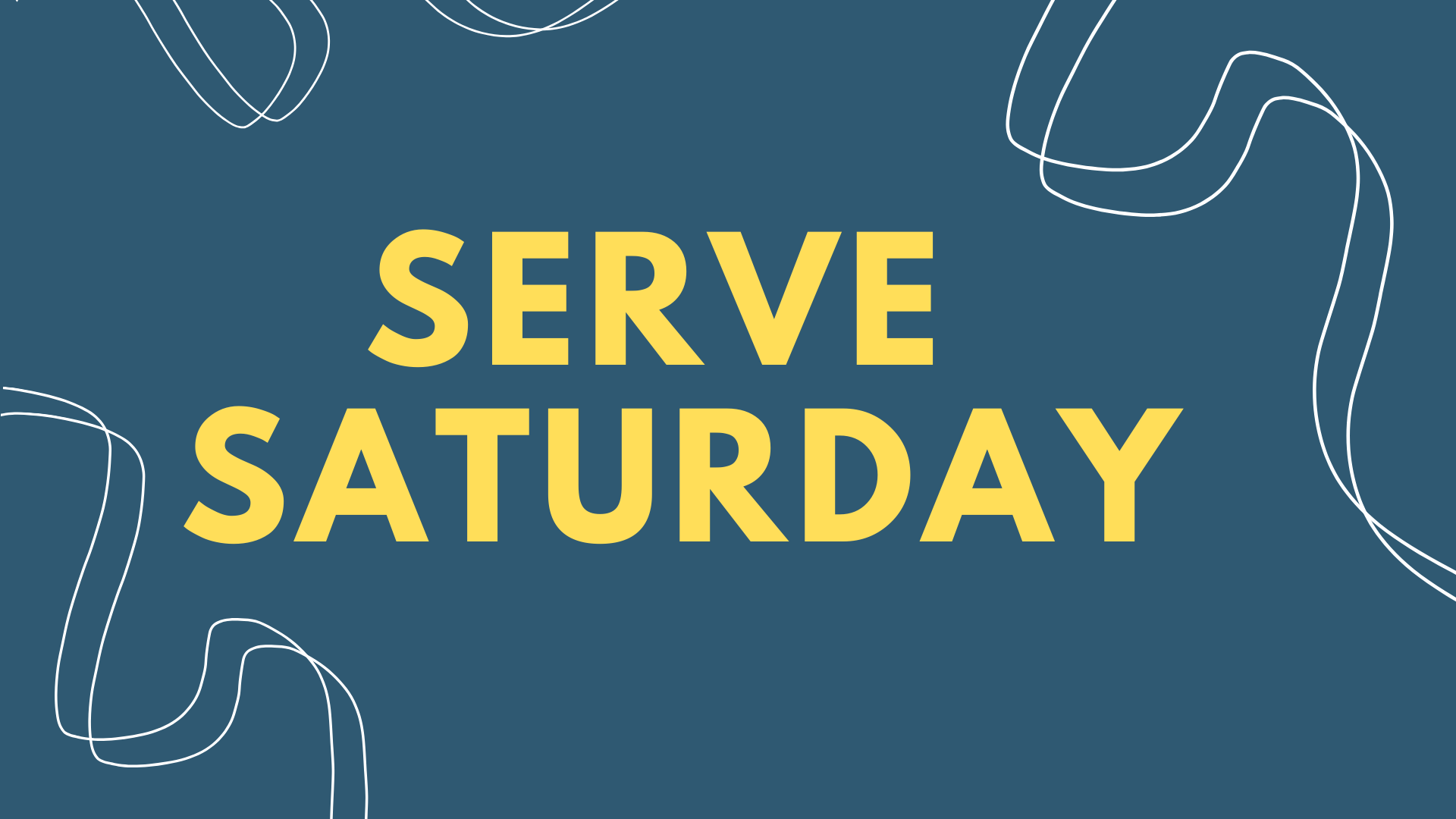 Serve Saturday